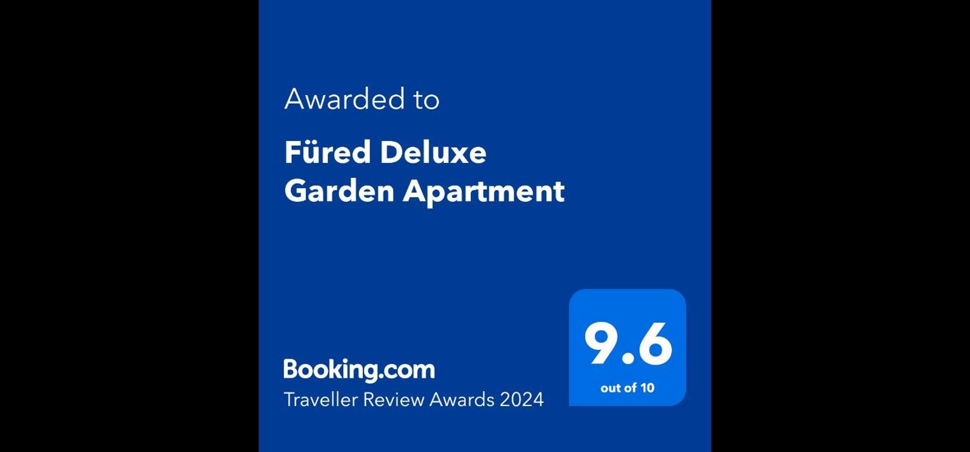 Fuered Deluxe Garden Apartment 巴拉顿菲赖德 外观 照片